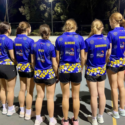 Newton Jaguars netball club inter 1 sponsors my local physio plus my local physio sport